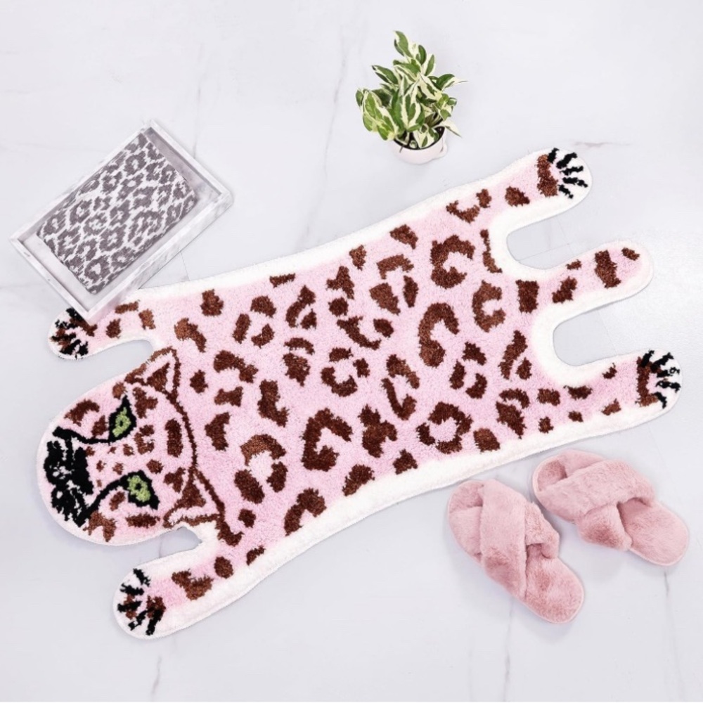 Leopard Non Slip Mat Rug - Picture 16 of 16